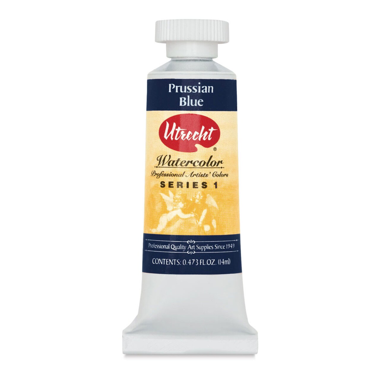 Utrecht Artists' Watercolor Paint - Prussian Blue, 14 ml tube